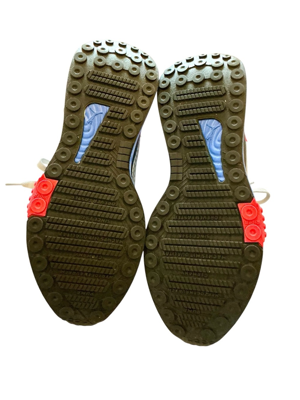 Puma Wild Rider Last Hunter with Neon Pink, Blue & Green Accents Size 7C - Picture 6 of 11